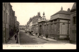 62 - SAINT-OMER - LA RUE CARNOT ET LE MUSEE - Saint Omer