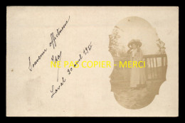 53 - LAVAL - FEMME - SOUVENIR DU 30 AVRIL 1911 - CARTE PHOTO ORIGINALE - Laval