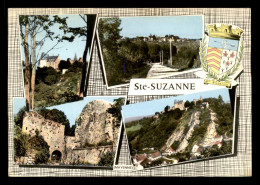 53 - SAINTE-SUZANNE - MULTIVUES ET BLASON - Sainte Suzanne