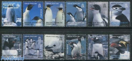 British Antarctica 2003 Penguin 12v, Mint NH, Nature - Birds - Penguins - Other & Unclassified