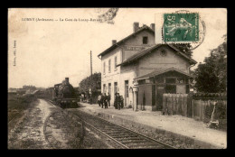 08 - LONNY - TRAIN EN GARE DE CHEMIN DE FER LONNY-RENWEZ - Sonstige & Ohne Zuordnung