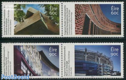 Ireland 2013 Modern Architecture 4v (2x[:]), Mint NH, Art - Modern Architecture - Unused Stamps
