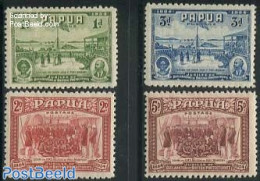 Papua 1934 British Protectorate 4v, Unused (hinged) - Other & Unclassified