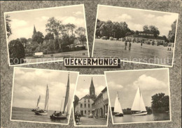 72366860 Ueckermuende Park Strand Segelpartien Kirche Ueckermuende - Andere & Zonder Classificatie