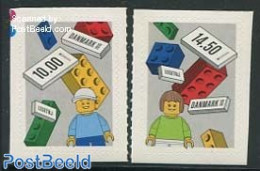 Denmark 2015 Europa, Toys: Lego 2v S-a, Mint NH, History - Various - Europa (cept) - Toys & Children's Games - Unused Stamps