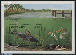 Sierra Leone 1991 Synodontis Robbianus S/s, Mint NH, Nature - Fish - Poissons