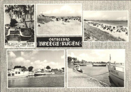 72366812 Breege Ruegen HOG Duenenhaus Strandpartien Hafen Mole Bootsanlegestelle - Altri & Non Classificati