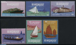 Cuba 2015 Philatelic Expo Singapore 6v, Mint NH, Sport - Transport - Various - Sailing - Philately - Ships And Boats -.. - Unused Stamps
