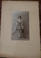 Pphotographie Actrice Marcelle Pradot (marcel L'herbier)signée Henri Manuel - Célébrités