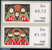 Ireland 2016 Christmas 2v S-a, Mint NH, Religion - Christmas - Unused Stamps
