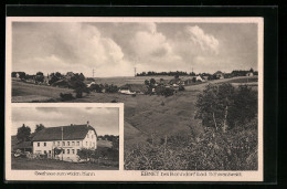 AK Ebnet Bei Bonndorf, Gasthaus Zum Wilden Mann, Panorama  - Bonndorf