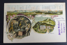 BAYERN RIGI HOHENPEISSENBERG GRUSS AUS Litho Bergwerk Bergbau Um 1900   #AK6329 - Weilheim