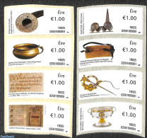 Ireland 2018 Objects 8v S-a, Mint NH, Art - Art & Antique Objects - Books - Unused Stamps
