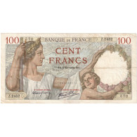 France, 100 Francs, Sully, Z.2452, TTB, Fayette:26.58, KM:94 - 100 F 1939-1942 ''Sully''