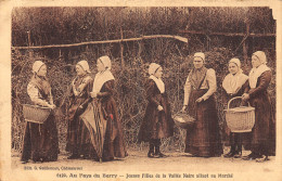 18-LE BERRY FOLKLORE JEUNES FILLES-N°5187-D/0395 - Autres & Non Classés