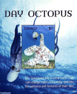 Tuvalu 2019 Day Octopus S/s, Mint NH, Nature - Fish - Poissons