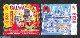 Ireland 2020 European Cultural Capital Galway 2v, Mint NH, History - Transport - Various - Coat Of Arms - Europa Hang-.. - Unused Stamps