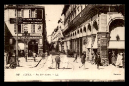 ALGERIE - ALGER - RUE BAB-AZOUN - Algiers