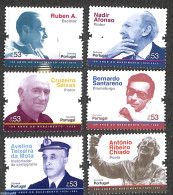 Portugal 2020 Personalities 6v, Mint NH - Unused Stamps