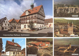 72366082 Staffelstein Historisches Rathaus Fachwerkhaus Staffelberg Vierzehnheil - Staffelstein