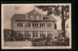 AK Niendorf /Ostsee, Hotel Stadt Hamburg, Frontansicht  - Autres & Non Classés