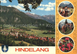 72366067 Hindelang Und Bad Oberdorf Allgaeuer Alpen Trachten Kuehe Alpenrose Hin - Hindelang