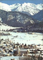 72366056 Bad Oberdorf Winterpanorama Allgaeuer Alpen Bad Oberdorf - Hindelang