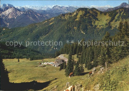 72366052 Schliersee Blick Vom Taubenstein Auf Obere Maxlrainer Alm Karwendel Und - Schliersee