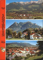 72366032 Sonthofen Oberallgaeu Gesamtansicht Mit Alpenpanorama Sonthofen - Sonthofen