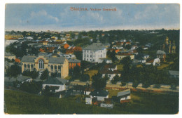 RO 93 - 24382 SLATINA, Olt, Panorama, Romania - Old Postcard - Used - 1917 - Romania