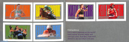 Ireland 2022 Irish Women In Sport 6v S-a In Booklet, Mint NH, History - Nature - Sport - Women - Horses - Sport (other.. - Unused Stamps