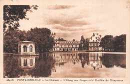 77-FONTAINEBLEAU LE CHÂTEAU L ETANG-N°5188-C/0037 - Fontainebleau