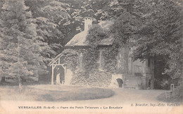 78-VERSAILLES PARC DU PETIT TRIANON LE BOUDOIR-N°5188-B/0031 - Versailles (Château)