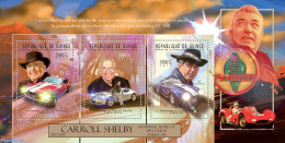 Guinea, Republic 2012 Carroll Shelby, Mint NH, Sport - Autosports - Other & Unclassified