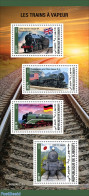 Djibouti 2023 Steam Trains, Mint NH, Transport - Railways - Trains