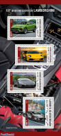 Djibouti 2023 Lamborghini, Mint NH, Transport - Automobiles - Voitures