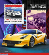 Djibouti 2023 Enzo Ferrari, Mint NH, Transport - Automobiles - Ferrari - Autos