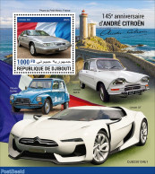 Djibouti 2023 André Citroën, Mint NH, Transport - Automobiles - Cars