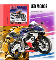 Djibouti 2023 Motorcycles, Mint NH, Transport - Motorcycles - Moto
