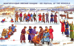 Mongolia 2023 Ice Festival S/s, Mint NH, Various - Folklore - Mongolië