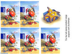Christmas Islands 2009 Christmas Foil Booklet, Mint NH, Religion - Christmas - Stamp Booklets - Natale