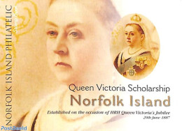 Norfolk Island 2007 Queen Victoria Booklet S-a, Mint NH, History - Kings & Queens (Royalty) - Stamp Booklets - Royalties, Royals