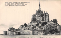 50-LE MONT SAINT MICHEL-N°5188-G/0237 - Le Mont Saint Michel