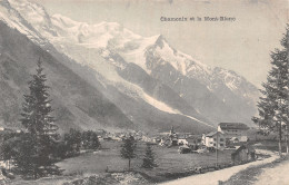 74-CHAMONIX ET LE MONT BLANC-N°5188-F/0355 - Chamonix-Mont-Blanc