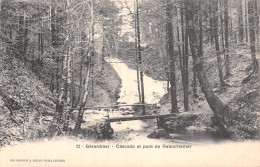 88-GERARDMER CASCADE ET PONT DE RETOURNEMER-N°5188-F/0087 - Gerardmer