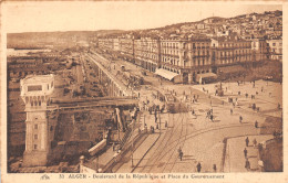 ALGERIE ALGER BOULEVARD DE LA REPUBLIQUE  - Algiers