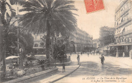 ALGERIE ALGER LA PLACE DE LA REPUBLIQUE  - Alger