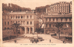 ALGERIE ALGER PLACE BUGEAUD  - Alger