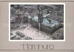 72364955 Hamburg Fliegeraufnahme Rathausmarkt Hamburg - Altri & Non Classificati