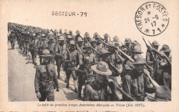 THEME MILITARIA TROUPE AMERICAINES DEBARQUEES EN France  - Personnages